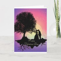 Tarjeta feliz del día de San Valentín