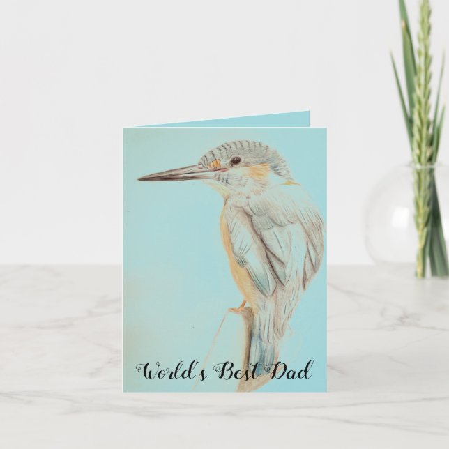 Tarjeta feliz del día del padre (Anverso)