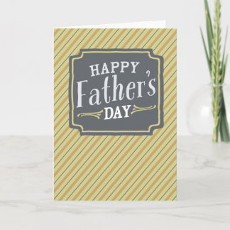 Tarjeta feliz del día del padre