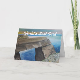 Tarjeta feliz del día del padre