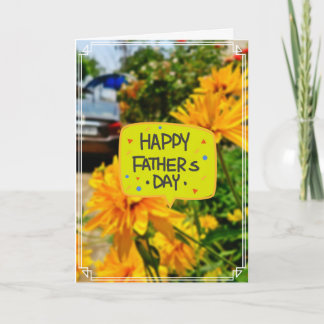 Tarjeta feliz del día del padre