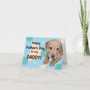 Tarjeta feliz del día del padre para papá