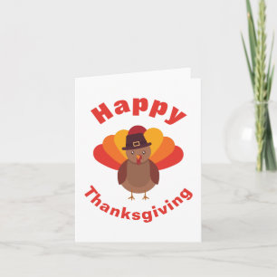Tarjeta Feliz Día de Acción de Gracias