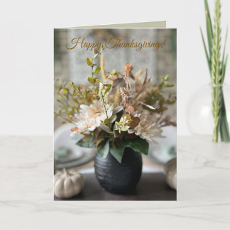 Tarjeta Feliz Día de Acción de Gracias
