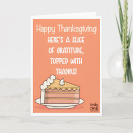 Tarjeta Feliz Día de Acción de Gracias