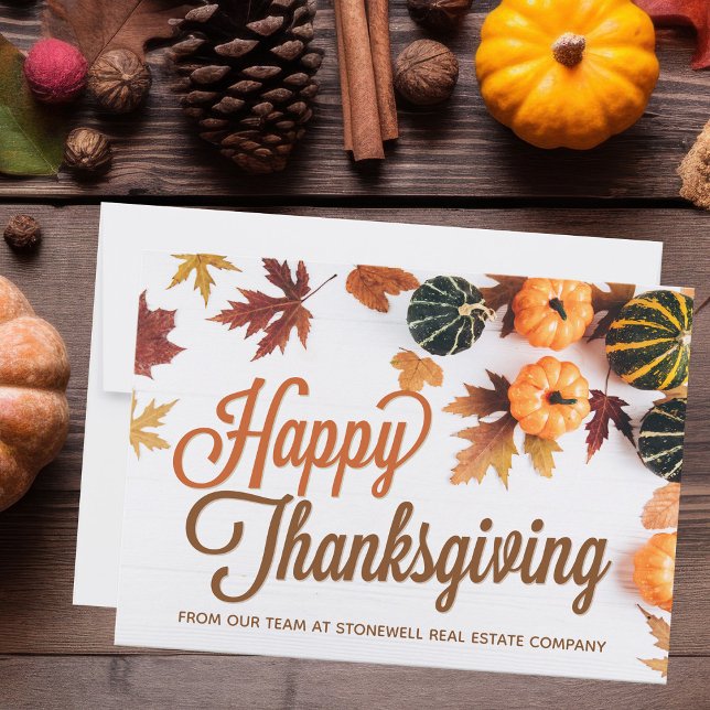 Tarjeta Feliz Día de Acción de Gracias - Personalizado de  (Subido por el creador)
