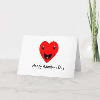Tarjeta Feliz Día de Adopción 7.8