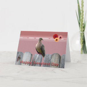 Tarjeta Feliz día de amor Dove