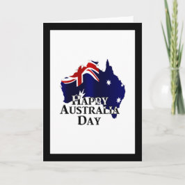 Tarjeta Feliz Día de Australia