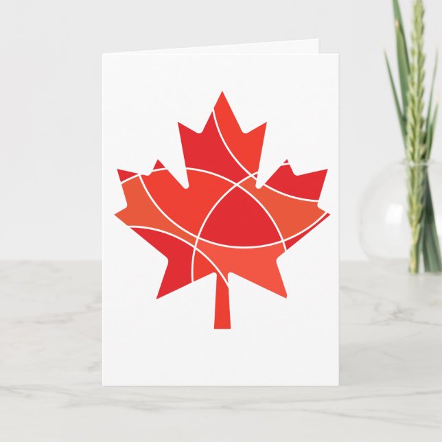 Tarjeta ¡Feliz Día de Canadá! (Anverso)