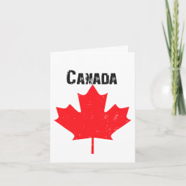 Tarjeta ¡Feliz Día de Canadá!