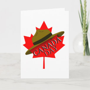Tarjeta Feliz Día de Canadá