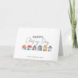 Tarjeta Feliz día de cierre