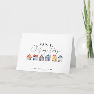 Tarjeta Feliz día de cierre