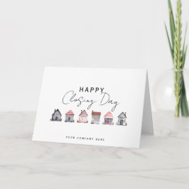 Tarjeta Feliz día de cierre
