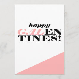 Tarjeta Feliz Día de Galentine
