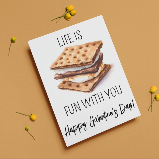 Tarjeta Feliz día de Galentines S'mores (Subido por el creador)