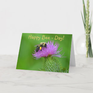 Tarjeta Feliz Día de la Abeja