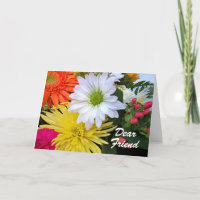 Feliz Día de la Amistad Disposición de Flores