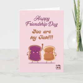 Tarjeta Feliz Día de la Amistad - Divertido