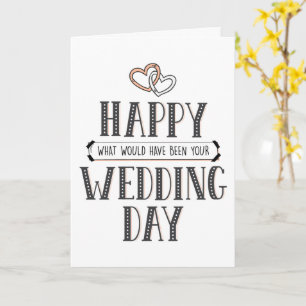 Tarjeta Feliz Día de la Boda