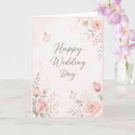 Tarjeta ¡Feliz Día de la Boda!