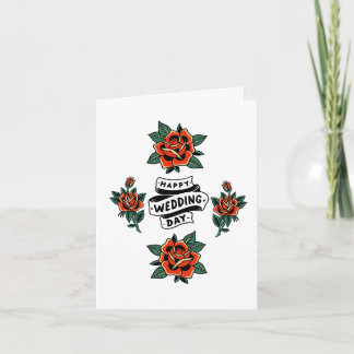 Tarjeta Feliz Día de la Boda