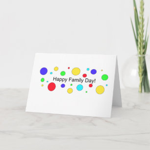 Tarjeta ¡Feliz Día de la Familia!