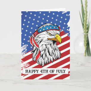 Tarjeta Feliz Día de la Independencia de Estados Unidos