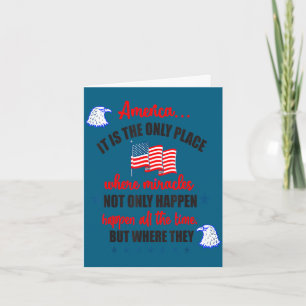 Tarjeta Feliz día de la independencia para américa 