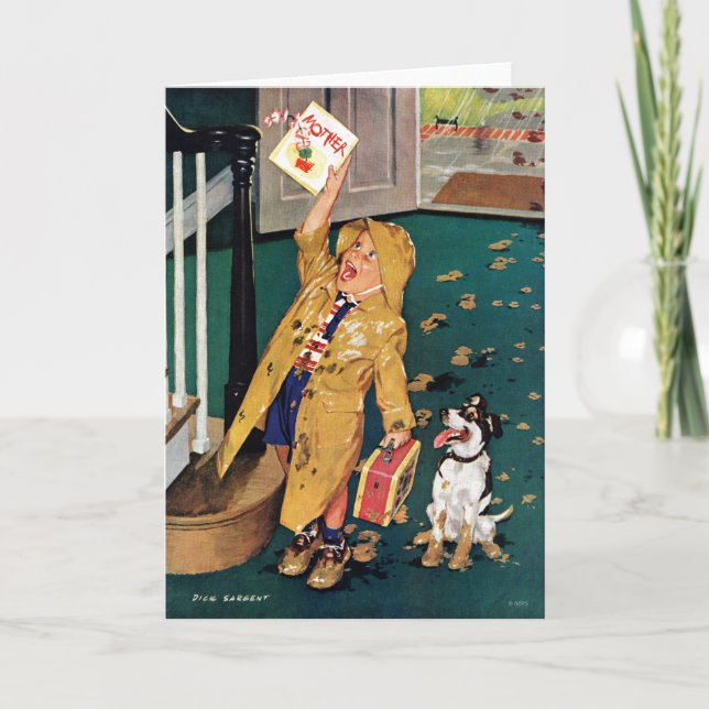 Tarjeta Feliz Día de la Madre (Anverso)