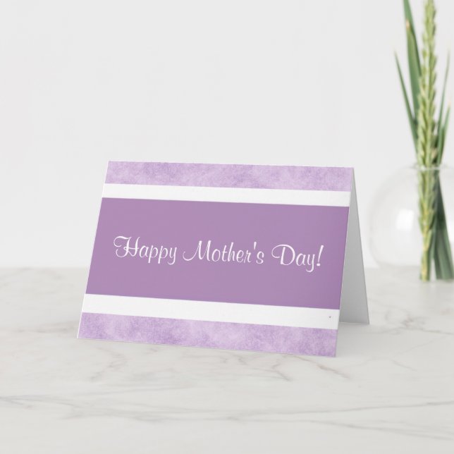 Tarjeta ¡Feliz Día de la Madre! (Anverso)