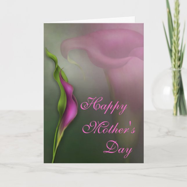 Tarjeta Feliz Día de la Madre (Anverso)