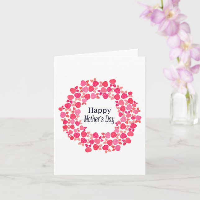Tarjeta Feliz Día de la Madre (Orquídea)