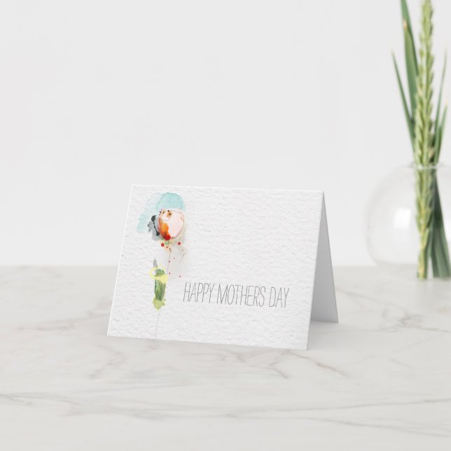Tarjeta Feliz Día de la Madre (Anverso)