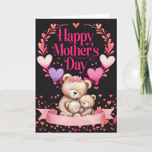 Tarjeta Feliz Día de la Madre (Anverso)