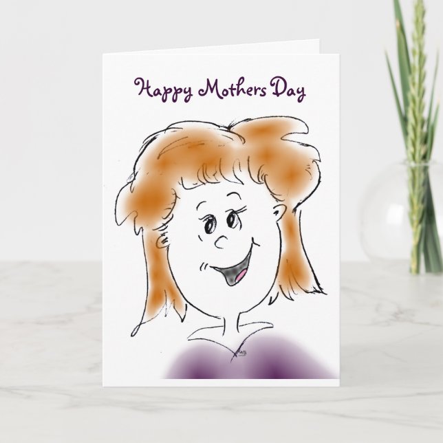 Tarjeta Feliz Día de la Madre (Anverso)