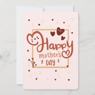Tarjeta feliz Día de la Madre