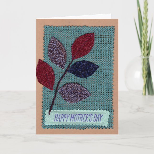 Tarjeta Feliz Día de la Madre (Anverso)