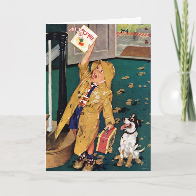 Tarjeta Feliz Día de la Madre (Anverso)