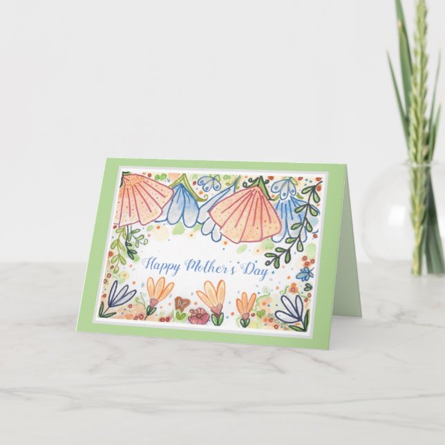 Tarjeta Feliz Día de la Madre (Anverso)