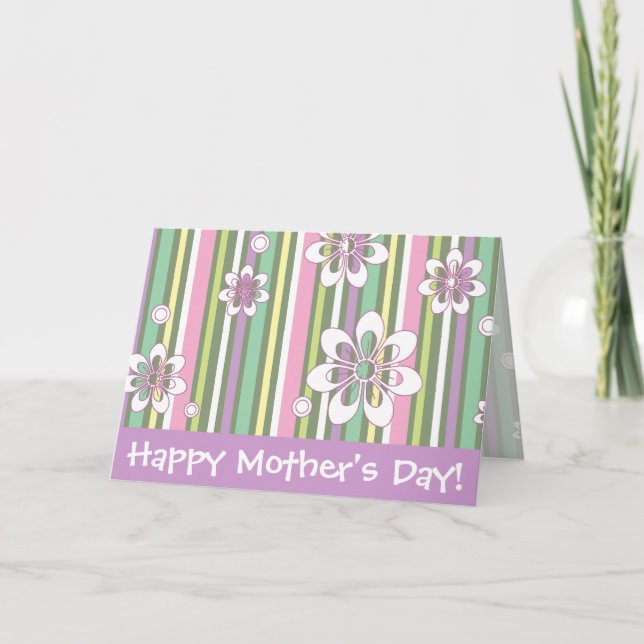 Tarjeta ¡Feliz Día de la Madre! (Anverso)