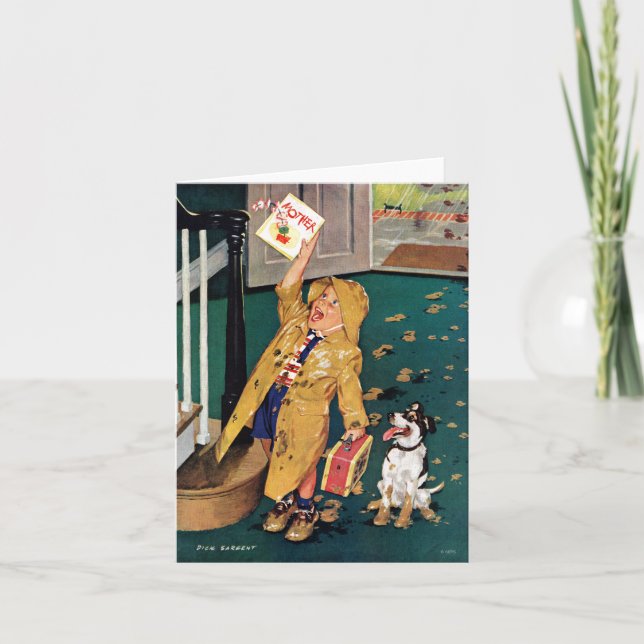 Tarjeta Feliz Día de la Madre (Anverso)