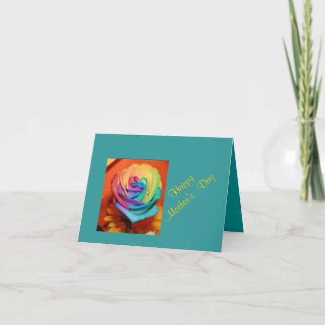 Tarjeta Feliz Día de la Madre (Anverso)