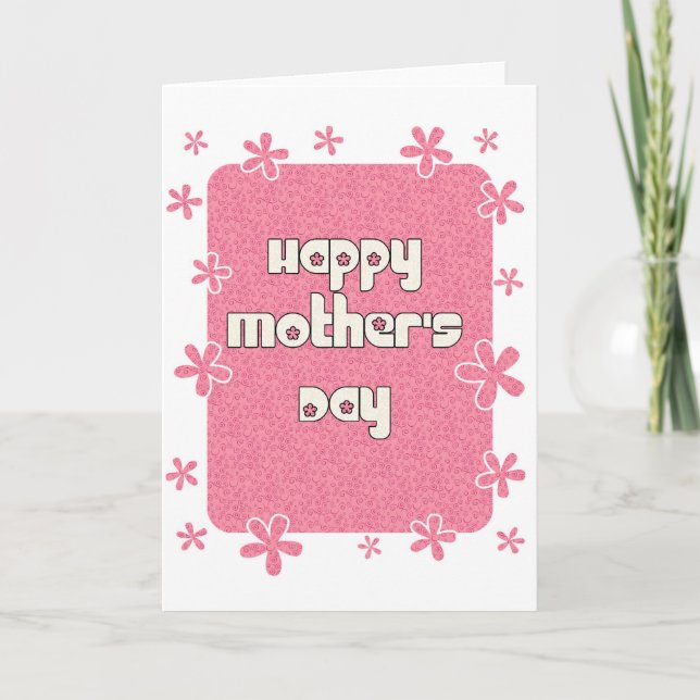 Tarjeta Feliz Día de la Madre (Anverso)