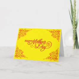 Tarjeta Feliz Día de la Madre