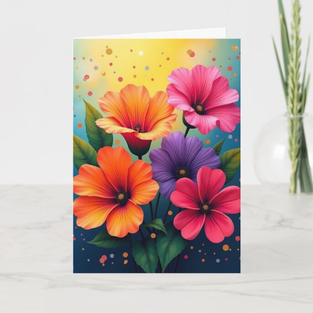 Tarjeta Feliz Día de la Madre (Anverso)