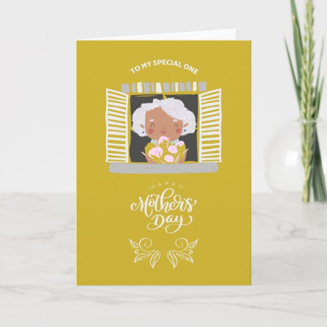 Tarjeta Feliz Día de la Madre (Anverso)