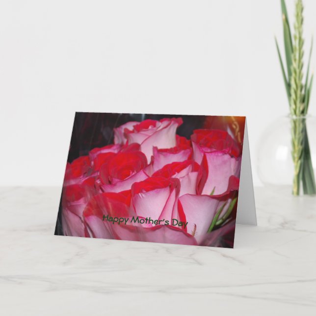 Tarjeta Feliz Día de la Madre (Anverso)