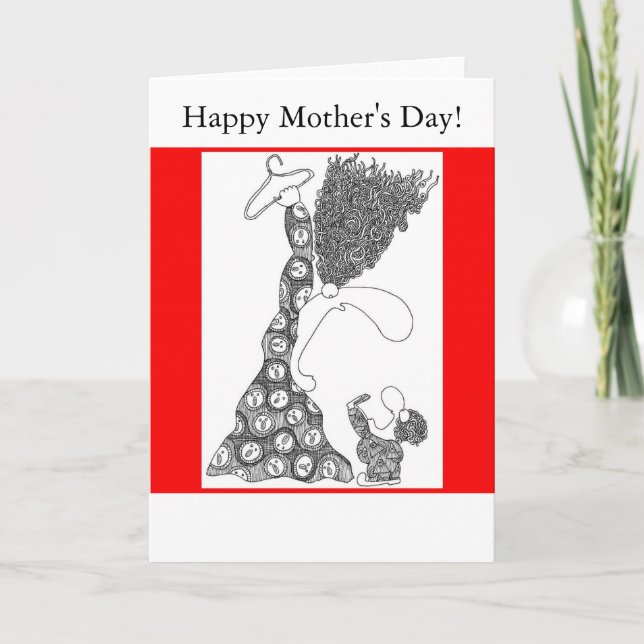 Tarjeta ¡Feliz Día de la Madre! (Anverso)